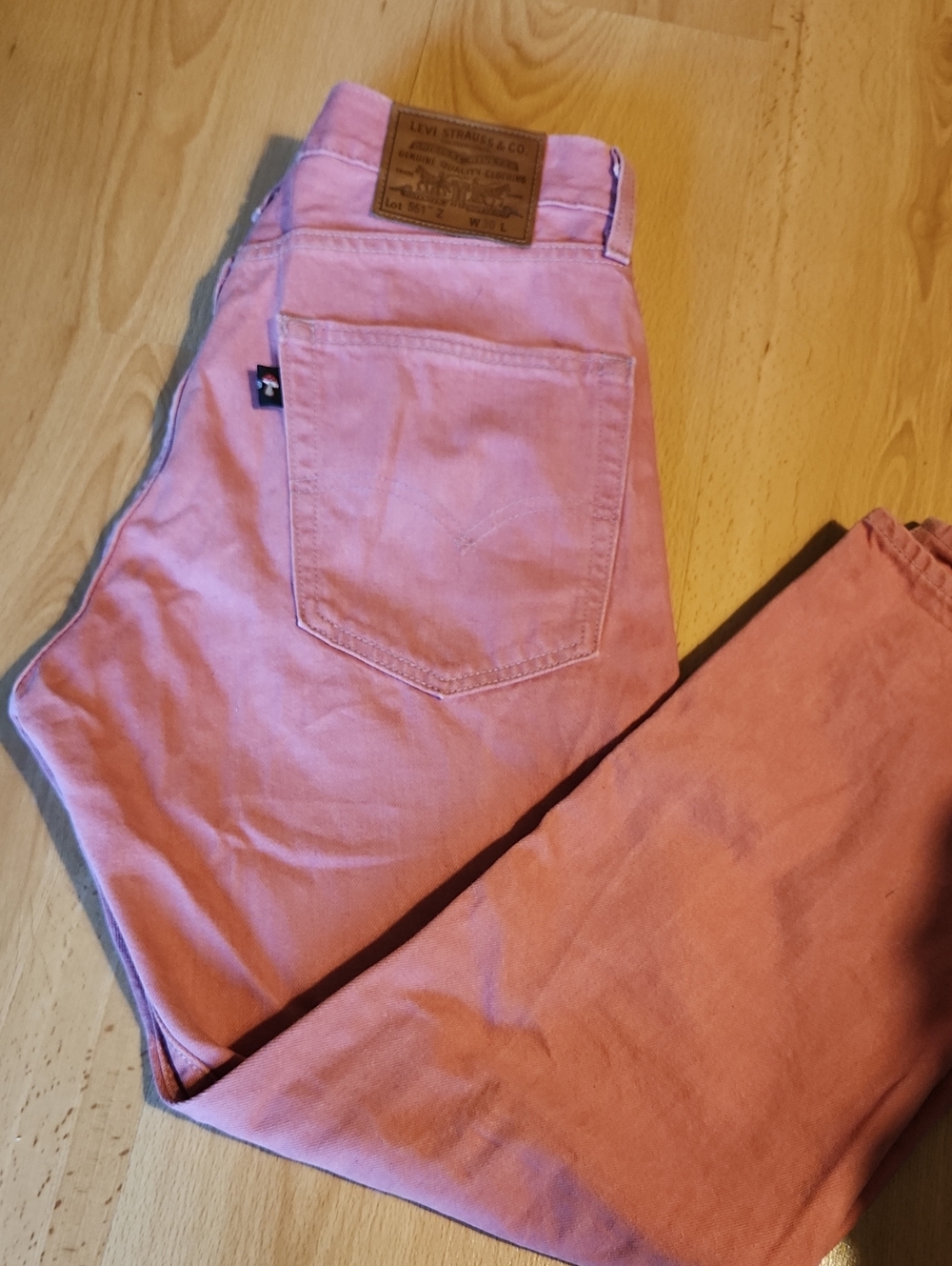 Levi's Pink Women's Striaght Leg Jeans - Classic Five-Pocket Style